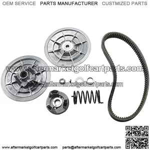 Secondary Driven Clutch Fit for Compatible with Yamaha Golf Cart G2 G8 G9 G11 G14 G16 G20 G21 G22 G28 1985+ (with Belt)
