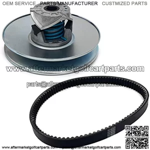 Golf Cart Driven Clutch w/ Drive Belt for Club Car DS 1997-Up & Precedent 2004-UP