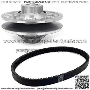 for EZGO Rear Driven Clutch 28 degree Drive Belt Golf Cart Gas 4 cycle 26301-G03