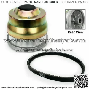 Drive Clutch + Drive Belt Set for Yamaha G2-G22A 4 cycle Gas Golf Cart 1985-2006