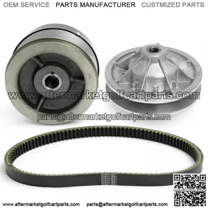 Drive Clutch + Driven Clutch + Drive Belt for EZGO 2 cycle 4 cycle Gas Golf Cart
