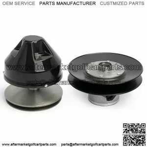 Golf Cart Drive Clutch + Driven Clutch for EZGO 2 cycle Gas 1976-1988 23192-G1