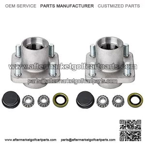 Golf Cart Aluminum Front Wheel Hub and Bearing Club Car 1011892 DS 1974-2003