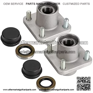 Golf Cart Front Wheel Hub Assembly for EZGO RXV 2008-up Gas & Electric, OEM# 609603, 2PCS