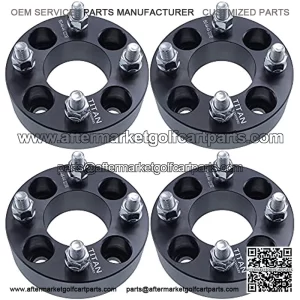 4pc 2" Thick | 4x4 to 4x4 Wheel Spacers fits EZ GO Club Car Golf Cart 50mm Overall Width