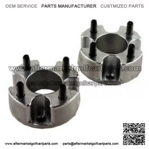 Golf Cart Yamaha Club Car EZGO 2" Billet Alumium Wheel Spacers Set 2