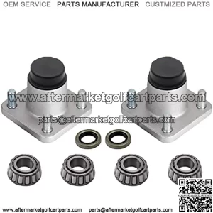 2X Front Wheel Hub Bearing Assemblies for EZGO Golf Carts TXT/Medalist G&E Models 2001 and Newer - Replace OEM# 70895G01 Bearings