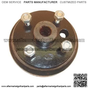 EZGO Brake Drum - Large Hole - Fine Splined (Fits all 4-cycle Gas 1991+, and RXV)