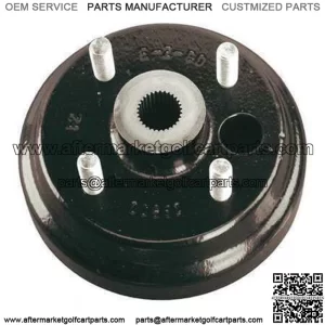 Brake Drum For Gas 4-Cycle EZGO TXT Golf Cart 1991 & Up