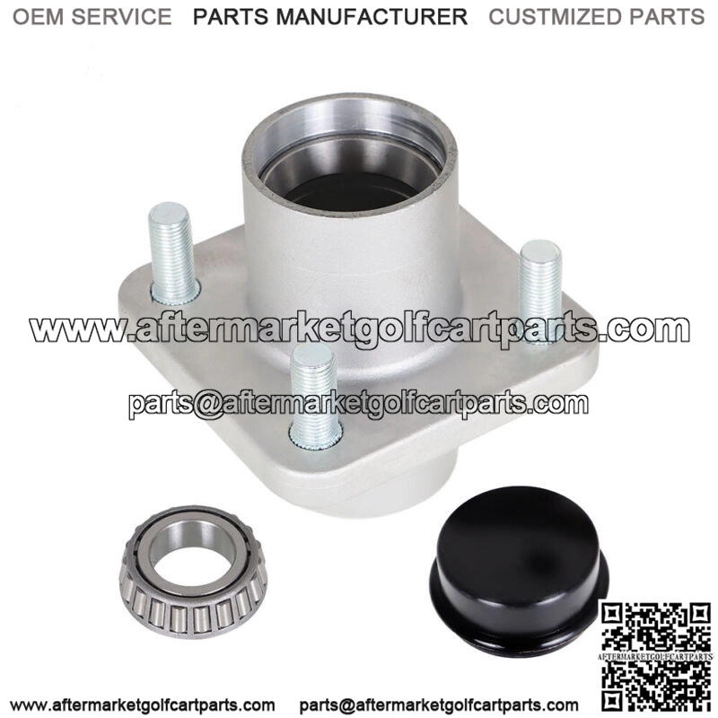 Front Hub Assembly Wheel Hub For EZGO TXT/ Medalist G/E Golf Cart 1976-2001.5