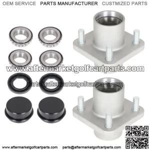 Golf Cart Front Hub Assembly Wheel Hubs For EZGO TXT/ Medalist G&E 1976-2001.5