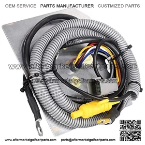 Golf Cart On Board Computer for Club Car Electric 48-Volt DS Regen II, DS, IQ 101909902 AM12292-01 21155-02 Lester 103697001 48 Volt with Square 6-pin Plug