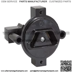 DC Charger Receptacle for Certain Club Car, EZGO & Yamaha Golf Cart Models