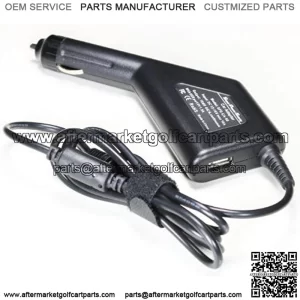 Super Power Supply DC Laptop Car Adapter Charger Cord with USB Phone Charging Port for HP Pavilion DV1000 DV2500 DV4000 DV4200 DV4400 DV5000 DV5000Z DV5100 DV5900 DV6000 DV6000z DV6100 DV6500 DV6600 DV6700 DV8000 TX1000 TX2000 TX2500 ZE4900 DM3 DM3t Series; Compaq Presario 2200 2300 2800 F500 F700 C700 C300 C500 F750, M2000 M2100 M2400 M2500, V6000 V5000 V4000 V3000 V2000 V4100 V4200 V4300 V4400 V5100 A900 X1000; Compaq Business NX6110 NX7000 NX9030 NC8000; HP 510 530 540 550; HP Compaq Tablet TC1000 TC1100 Fits 402018-001 380467-003 PPP09H Netbook Notebook Battery Plug