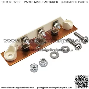 Club Car Bolt Heat Sink with Diodes for 36v 48v Golf Cart Lester Chargers Heat Sink Assembly1015914