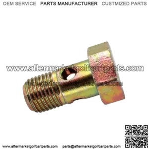 102488001 BOLT, BANJO, M10 X 1 X 19 CLUB CAR HYDRAULIC BRAKES