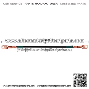 Golf Cart Battery Cables for Golf Cart Club Car DS 95+ 48V, Club Car DS 1981+ 36V, Yamaha G2 G8 G9 36V (4 Gauge)