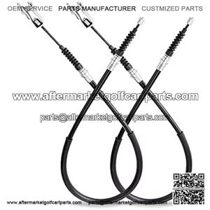 Golf Cart Brake Cable for Club Car DS 2000-up Gas & Electric, Driver and Passenger Side, OEM: 1019907 102022101