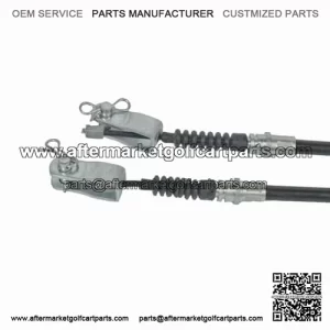 Brake Cable (2) Set for Club Car DS 2000 & Up Golf Carts