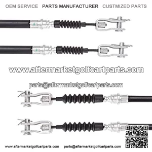 Brake Cables for Club Car DS, 42" Long 1981-1999 Gas Electric DS Golf Cart Parts 42-Inch Used for Both Driver & Passenger Side
