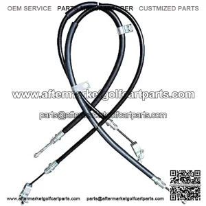 Dr.Acces Club Car Precedent Golf Cart Brake Cable Replace OEM# 103528701 102557501 103528702 102557502