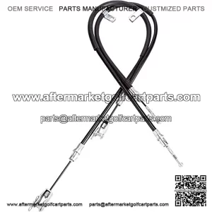 Golf Cart Brake Cable Assemble for Club Car Precedent Driver & Passenger Side Brake Cable fit Club Car G&E 2008-up Precedent 103528701/102557501