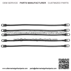 Club Car DS 95+ (48 Volt) Golf Cart - Battery Cable Set (4 Gauge)