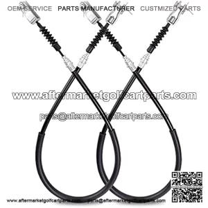 Golf Cart Brake Cable for Club Car DS 1981-1999 Gas & Electric, Driver and Passenger Side