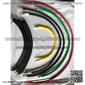 Golf Carts of GA Club Car DS IQ Drive 2 Gauge Battery Cable Set
