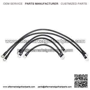 United Metro Golf Cart Club Car Precedent 48v, Battery Cable Set for 8v Batteries (6 Gauge)
