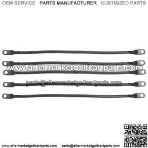Club Car DS 95+ (48 Volt) Golf Cart - Battery Cable Set (4 Gauge)