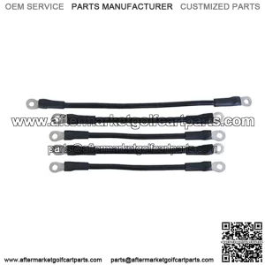 EZGO TXT Battery Cables Set 36-Volt (for EZ-GO TXT 1994+ w/ 6V Batteries)