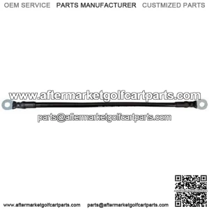 Golf Cart Battery Cable, 12" 6 gauge black