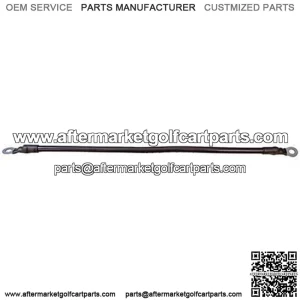 Golf Cart Battery Cable, 16" 4 gauge black Pack of 5