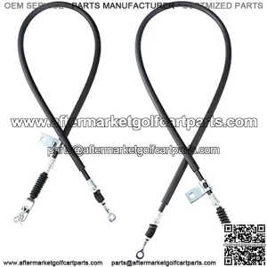 Brake Cable 2 PCS for Yamaha G8 G14 G16 G19 G20 G22 Gas and Electric Golf Cart JF2-F6351-10 JF2-F6341-00