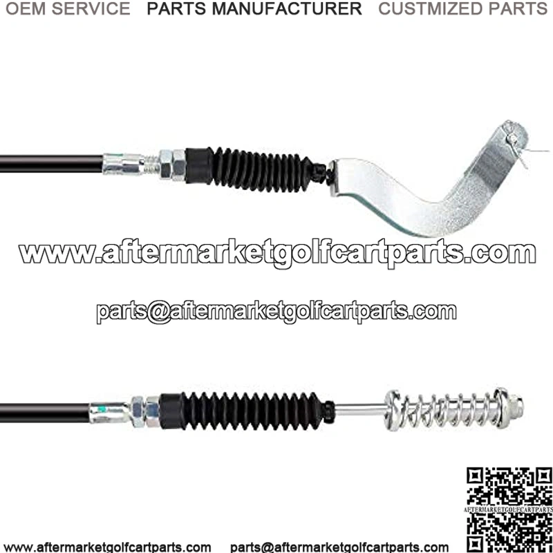Golf Cart Forward & Reverse Shift Cable Assembly 40" L for EZGO TXT 1991-2001 4-Cycle Gas Models,Replace OEM 25691G01 - Image 4