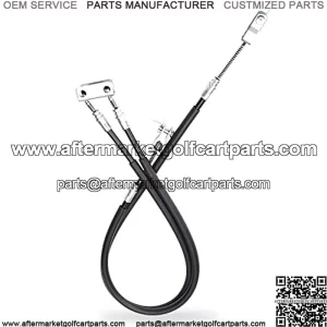 Golf Cart Brake Cable for EZGO TXT & Medalist 1994-up, Driver and Passenger Side, Replace OEM 70716-G03 70273-G03 70969-G03