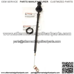 GENUINE YAMAHA GOLF CART G16-G22 CHOKE KNOB CABLE 12 3/4" LONG & NUT
