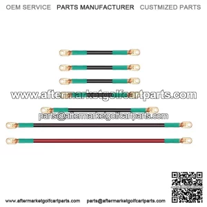 Golf Cart Battery Cable Set Fit EZGO TXT 1994-up 36V 48V 4 Gauge 7-Pack