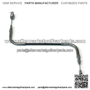 Accelerator Throttle Cable replaces OEM Club Car 1013163 for Gas Golf Cart Car
