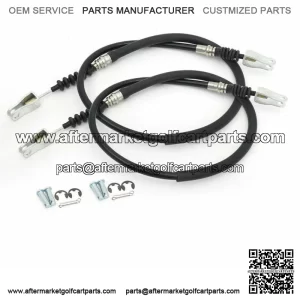Golf Cart Rear Brake Cables for Club Car DS 1981-1999 1011403 1011125 1016761-01