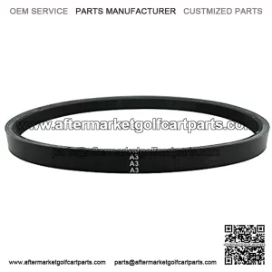 Clutch Drive Belt, Fits for Golf Cart Club Car 1997-UP, Fits for Precedent 2004-UP, for FE290 and FE350 Motors 1997 to Current,Replace 1016203-Black