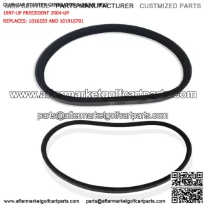 Club Car Starter Generator & Drive Belt DS Precedent Golf Cart FE290 FE350 Motor