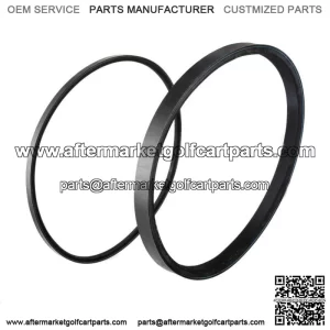 2PCS CLUB CAR STARTER GENERATOR DRIVE BELT For 1997+ DS & PRECEDENT 101916701