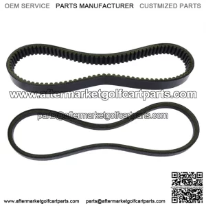 Drive & Starter Belt Set JN6-H1173-00 J55-G6241-00 for Yamaha Golf Cart  G16-G22