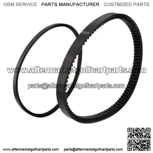 NEW Starter Generator Drive Belt Set For 1994-UP EZGO 4 Cycle Gas Golf Cart USA