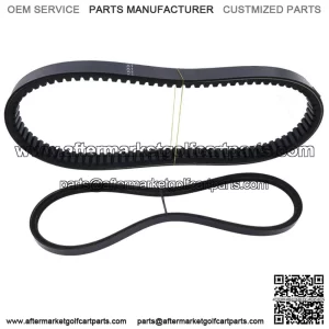 For EZGO Drive & Generator Belt Gas Golf Cart 1994+ 4 Cycle 72054-G01 26414-G01