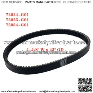 Clutch Drive Belt for EZGO TXT 4 Cycle Golf Cart 1994-2009 72024-G01  72025-G01