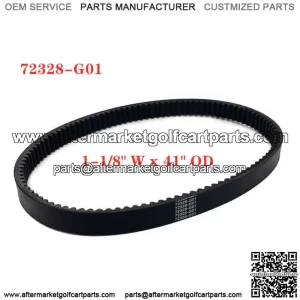 New Listing1-1/8"W x 41"OD Clutch Drive Belt for EZGO Golf Cart Gas 4 Cycle 91-09 72328-G01
