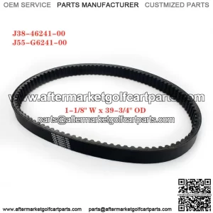 39-3/4" Drive Belt for Yamaha G29A 12-15 G2 G8 G9 G11 G20 G21 G22 Gas Golf Cart